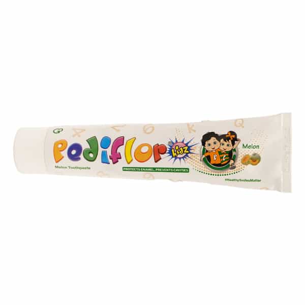 Pediflor Kidz Melon Flavour Tube Of 70Gm Toothpaste