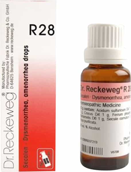 Dr. Reckeweg R 28 Exhaustion Due To Loss Of Blood Drops 22 Ml