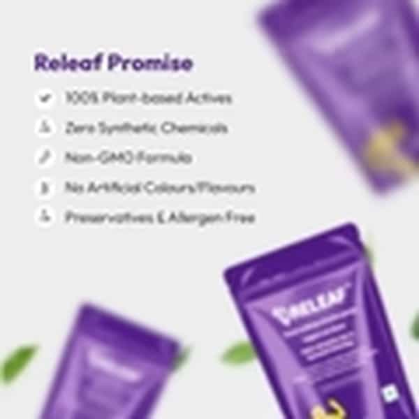 Releaf Throat Soothing Curcumin Gummies | Fast-Acting Throat Relief 20N