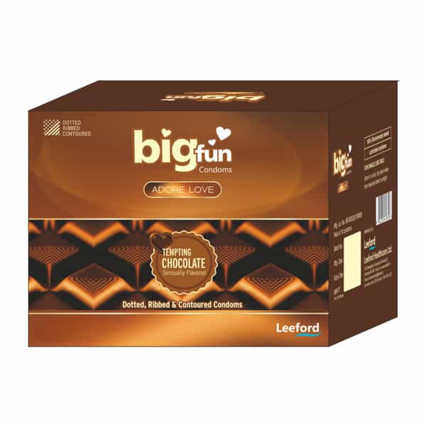 Bigfun Chocolate-10 Pc Condom