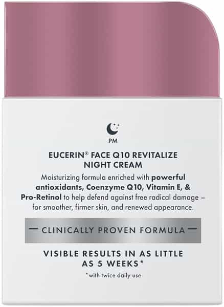 Eucerin Face Q10 Revitalize Night Cream Adults Pro-Retinol 48G