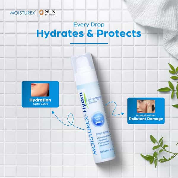 Moisturex Hydra Daily Face Moisturizer Novel Gel Cream 50 Ml