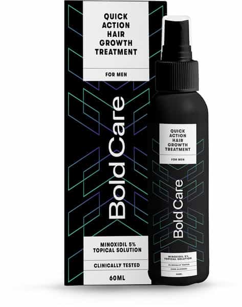Bold Care Minoxidil 5% Topical Solution - 60Ml