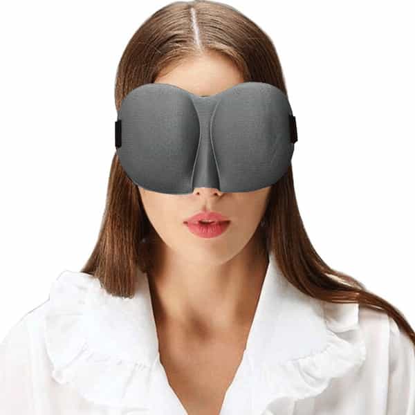 Besafe Forever Sleeping Eye Mask For Men/Women Eye Cover/ Blind Grey L