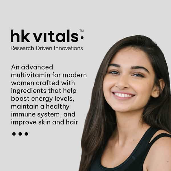 Hk Vitals Multivitamin Plus Women (60 Tablets) | Daily Multivitamin For Women