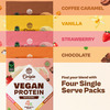 Origin Nutrition 100% Natural Vegan Plant Protein Powder (Chocolate Vanilla And Coffee Caramel)