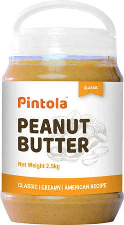 Pintola Classic Creamy Peanut Butter 2.5kg Jar