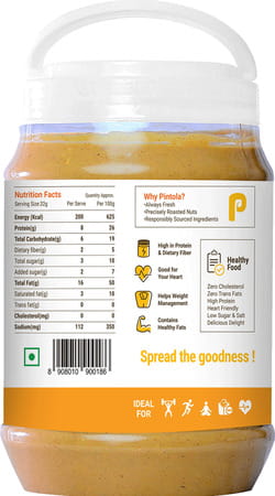 Pintola Classic Creamy Peanut Butter 2.5kg Jar