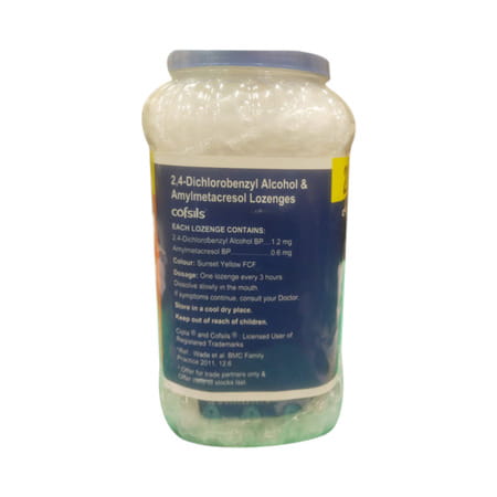 Cofsils Lemon Honey (22+2)Lozenges | Jar Of 24x10 Lozenges Blister Pack