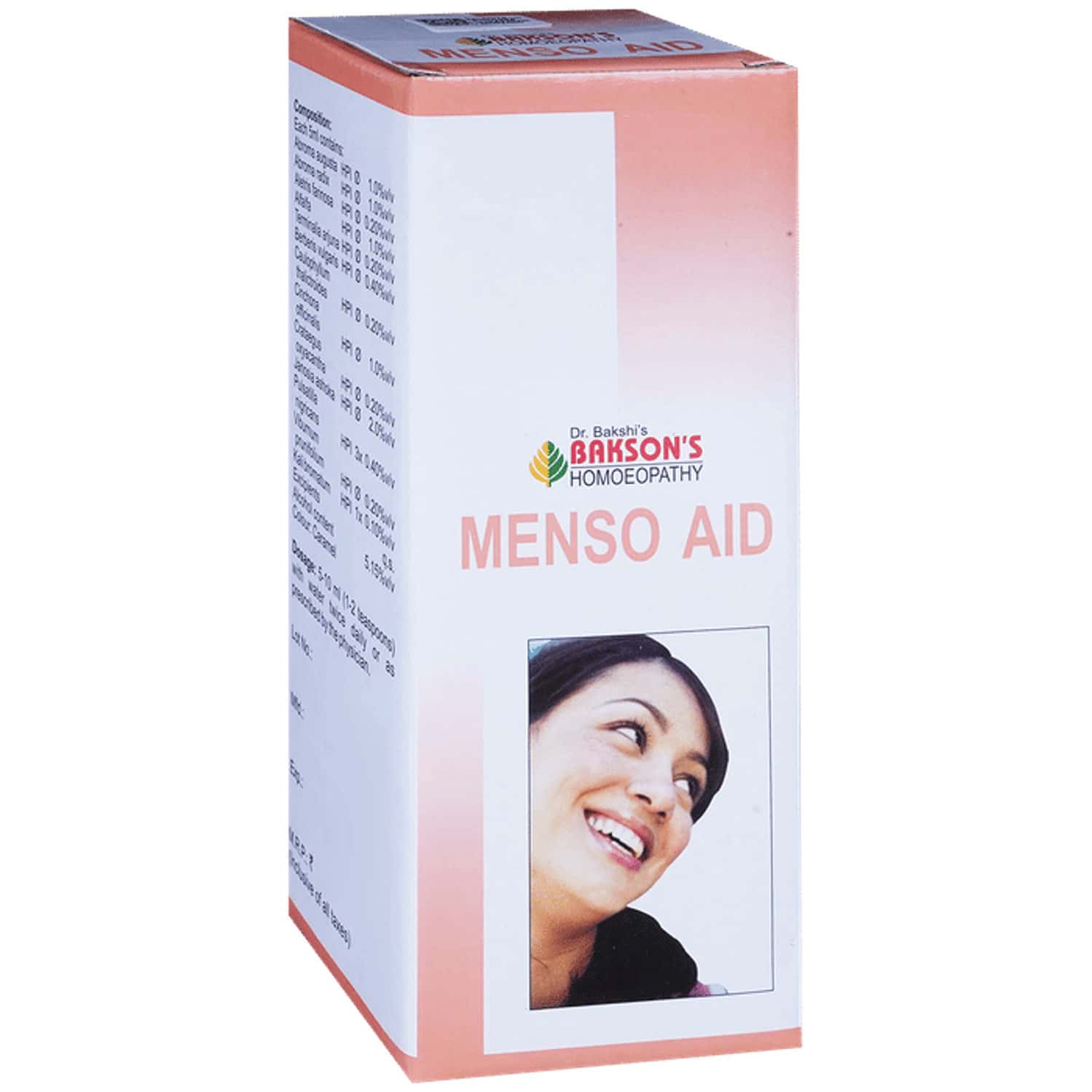 Dr Bakshi's Bakson Homoeopathy Menso Aid Syrup 450 Ml