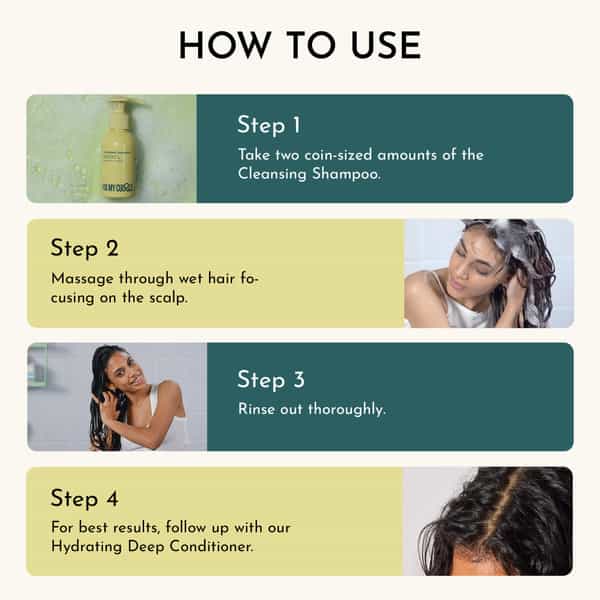 Fix My Curls Cleansing Shampoo For Frizzy Hair - 50Ml