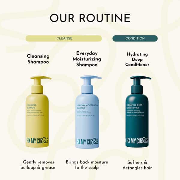 Fix My Curls Cleansing Shampoo For Frizzy Hair - 50Ml