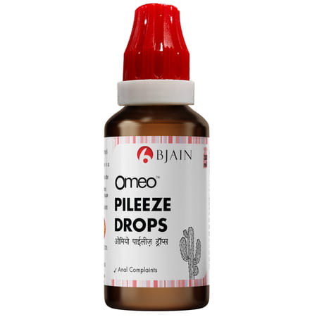 Bjain Omeo Homeopathic Pileeze Drops - 30ml