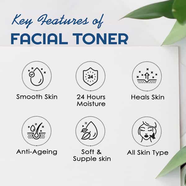 Nutriglow Advanced Organics Derma Repair Facial Toner / Skin Repair / Pore Tightening - 100 Ml