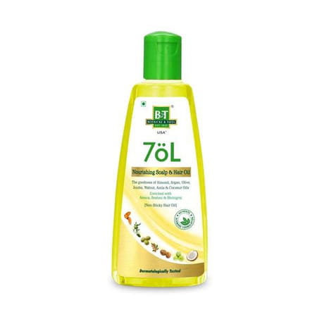 B &T 7 Ol - Nourishing Scalp & Hair Oil - 200 Ml (Pack Of 2)