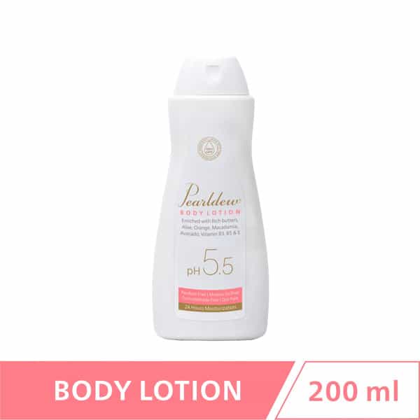 Pearldew Body Lotion 200 Ml | With Aloe | Avocado & Butters | Ph 5.5 (Pack Of 1)