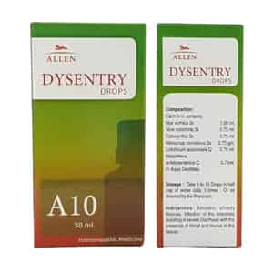 Allen Laboratories A10 Dysentry Drops 30 Ml