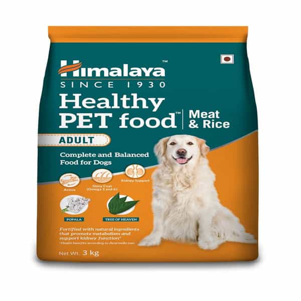 Himalaya Meat & Rice Healthy Pet Adult Dog Dry Food / 3Kg