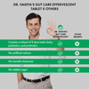 Dr. Vaidya's Gut Care Effervescent Tablets | Nimbu Pani Flavour | 15N