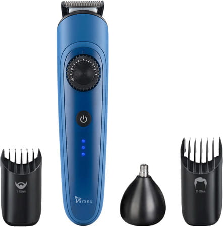 Syska Ht950 Runtime: 120 Min Trimmer For Men (Blue)