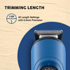 Syska Ht950 Runtime: 120 Min Trimmer For Men (Blue)