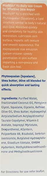 Maxrich Yu Skin Repair Cream 100 Gm