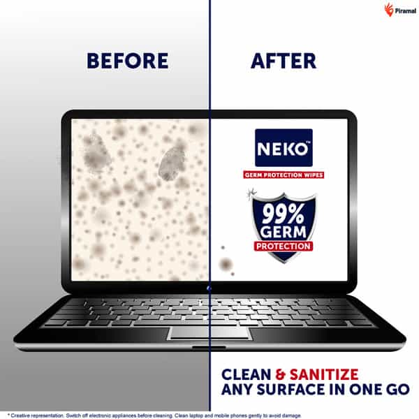 Neko Germ Protection Wipes - Travel Pack - 30 Wipes