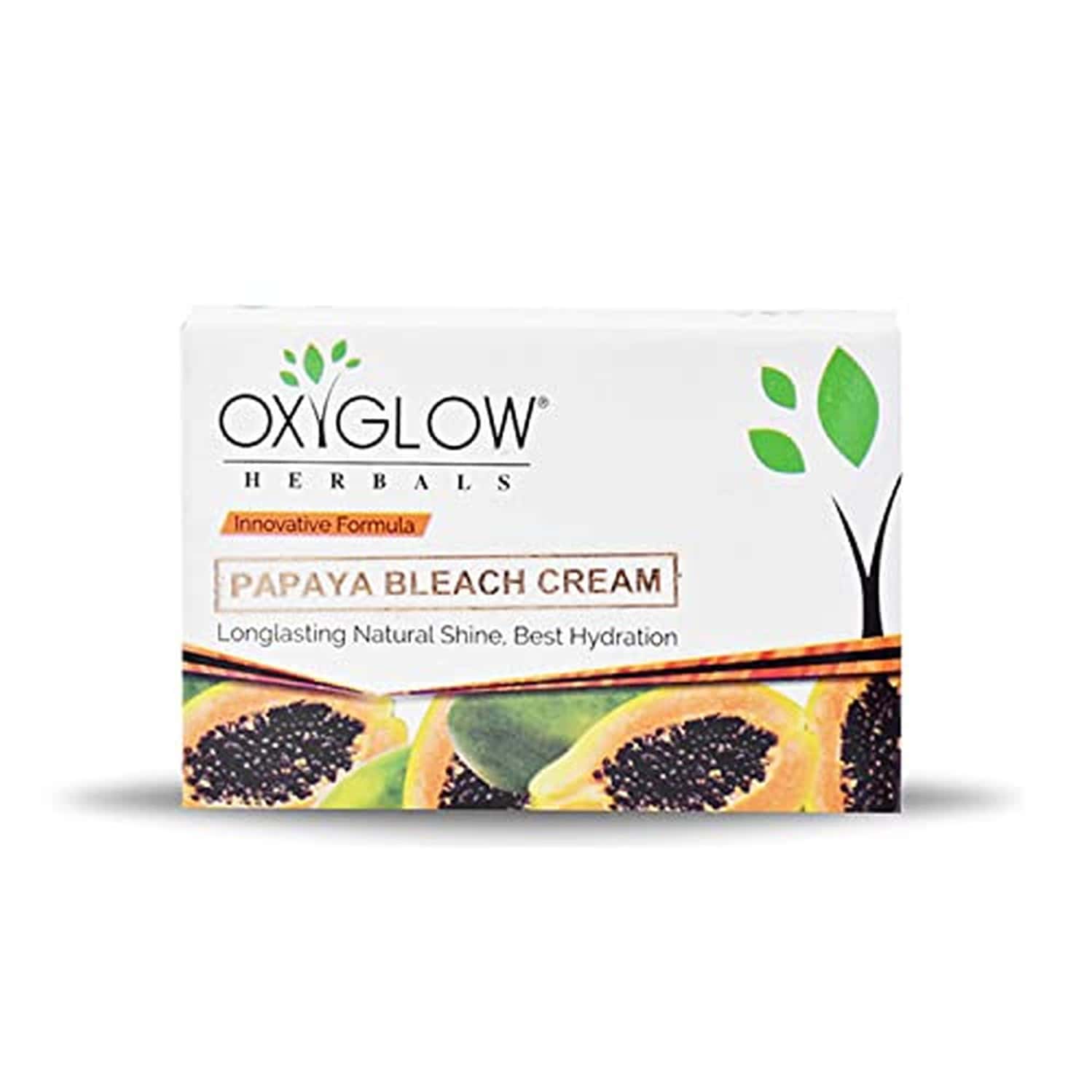 Oxyglow Herbals Bleach Cream Papaya 50 Gram