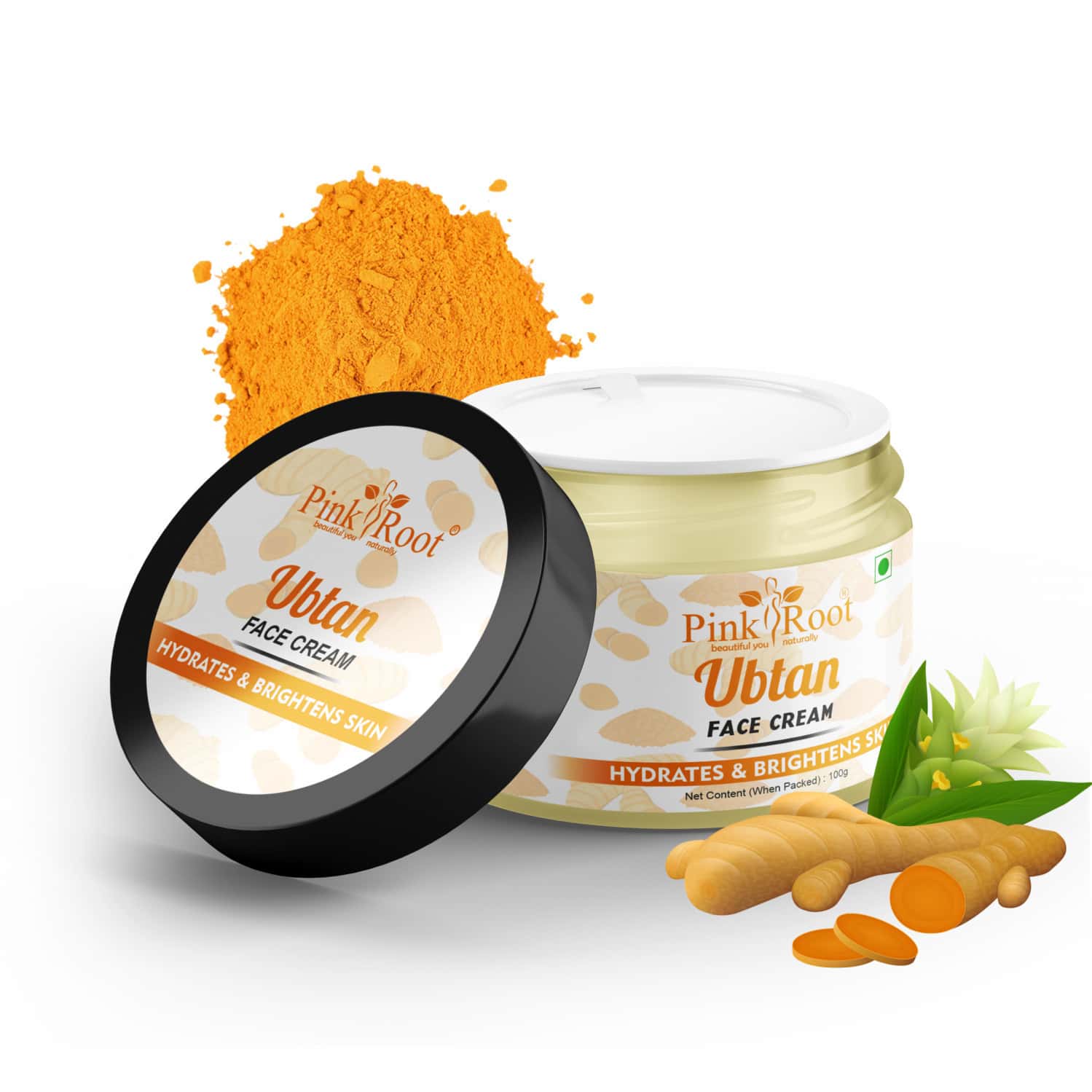 Buy MAMAEARTH UBTAN NIGHT CREAM FOR BRIGHTENING SKIN WITH TURMERIC