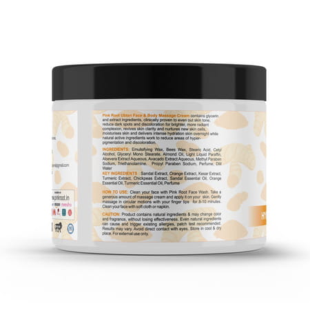 Pink Root Ubtan Massage Cream 100gm