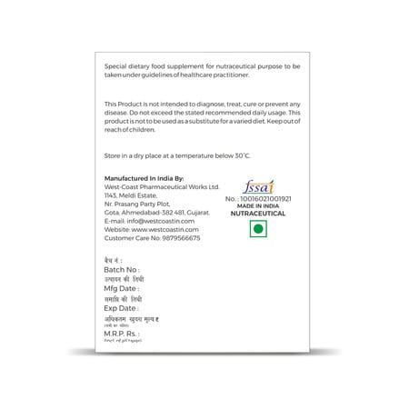 Westcoast Fatnile With Fat Reduction Formula Capsule | Weight Management | Daily Calorie Burn - 1x15