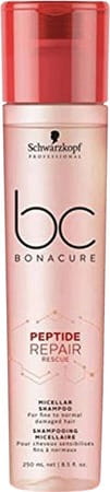 Schwarzkopf Professional Bonacure Peptide Repair Rescue Micellar Shampoo(250ml)