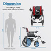 Everactiv Ecolite Electric Wheelchair (Red & Black)