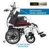 Everactiv Ecolite Electric Wheelchair (Red & Black)