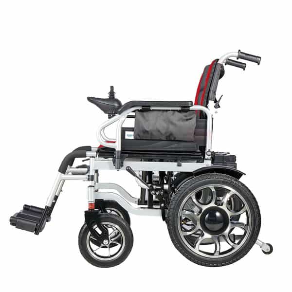 Everactiv Ecolite Electric Wheelchair (Red & Black)