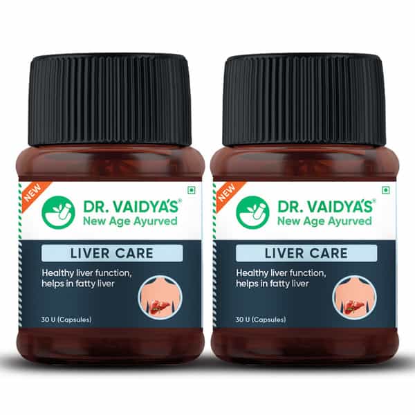 Dr. Vaidya's Liver Care-30 Capsules - Pack Of 2