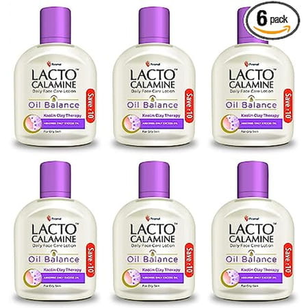 Lacto Calamine Lotionfor Oily60 Ml X Pack Of 6