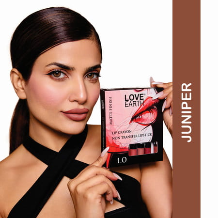 Love Earth Non Transfer Crayon Lipstick-Juniper
