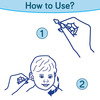 Luvlap Baby 100% Unbleached Cotton Buds Ear Drum Protection Stem Made Of Paper 100 Swabs