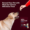 Meat Up Dog Treats Chew Bones | Calcium Flavor 230G (Buy 1 Get 1 Free) Total 460G