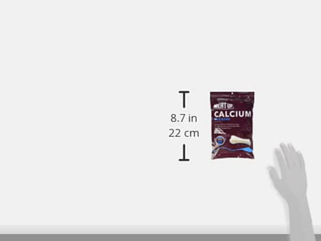 Meat Up Dog Treats Chew Bones | Calcium Flavor 230G (Buy 1 Get 1 Free) Total 460G