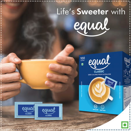 Equal Classic Zero Calorie From Sucralose Sweetener 75 G (100 Sachets Box)