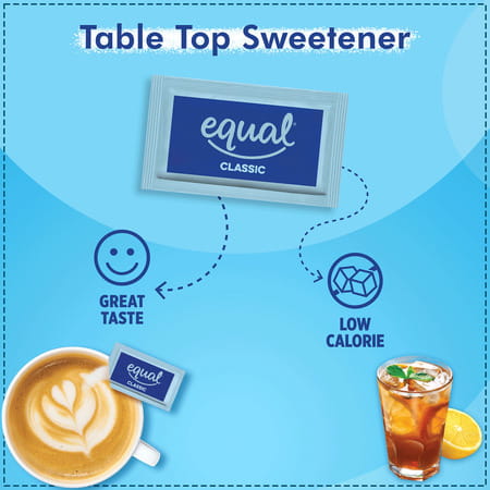 Equal Classic Zero Calorie From Sucralose Sweetener 75 G (100 Sachets Box)