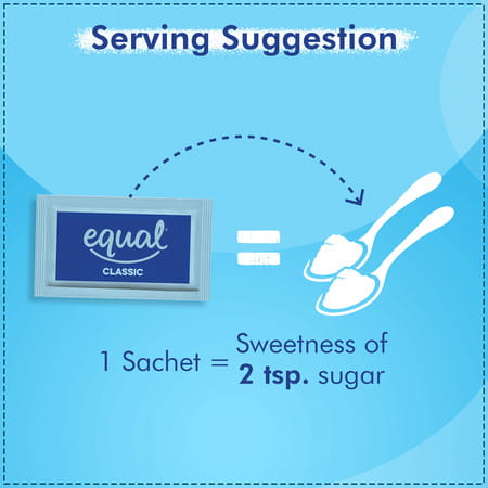 Equal Classic Zero Calorie From Sucralose Sweetener 75 G (100 Sachets Box)