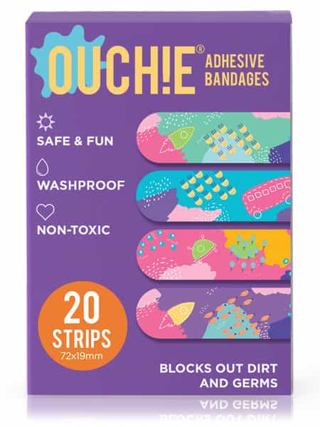 Ouchie Non-Toxic Printed Bandages Jumbo Pack ( 160 Strips )