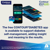 Contour Plus Elite Blood Glucose Monitoring System With Contour Plus Test Strip 20s Free