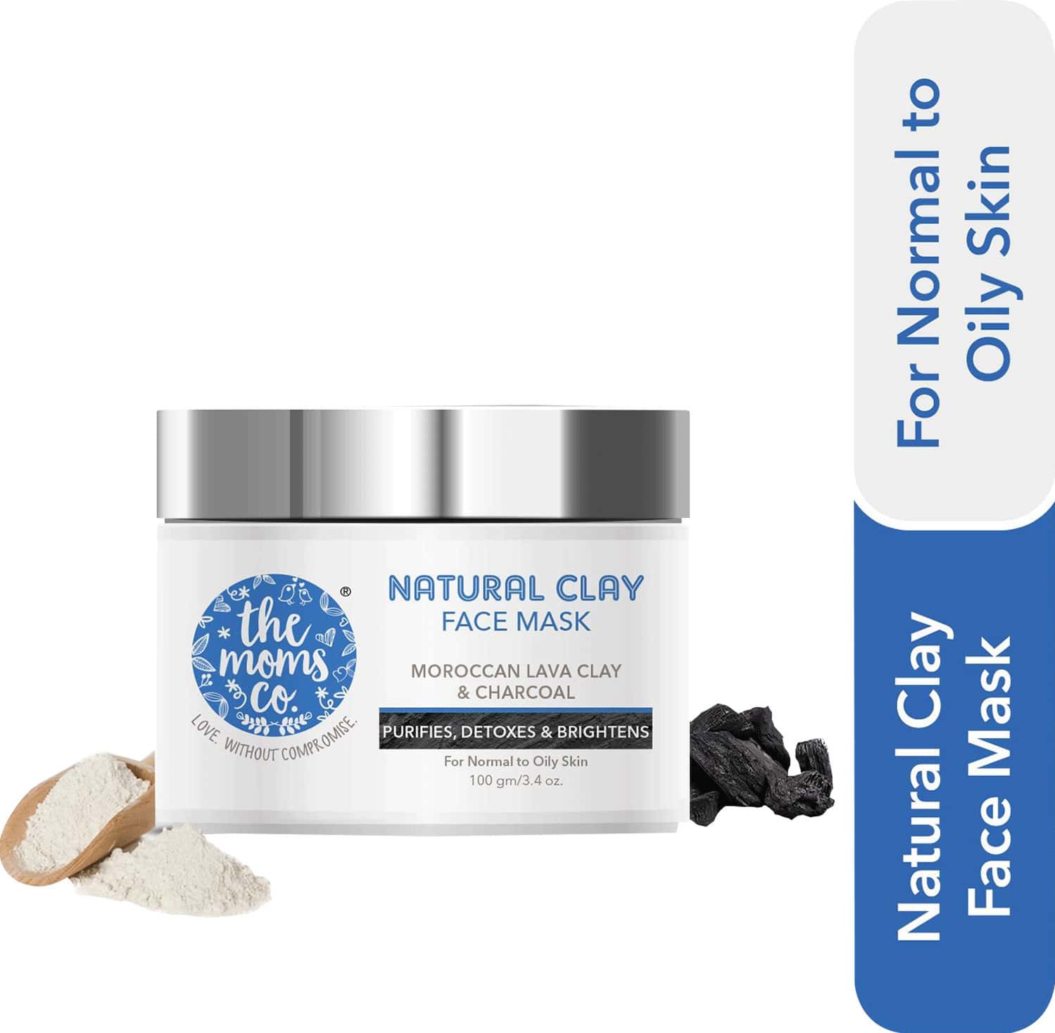 Buy THE MOMS CO. CLAY FACE MASK 100 GM Online & Get Upto 60 OFF at