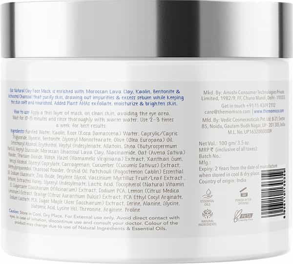 The Moms Co. Clay Face Mask -100 Gm