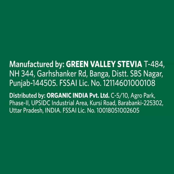 Organic India Stevia Sachet 25