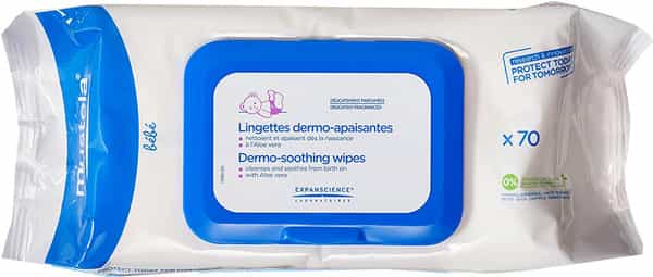 Mustela Cleansing Wipes - 70 Units